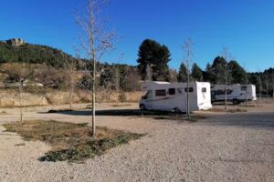 Área de aparcamiento de autocaravanas